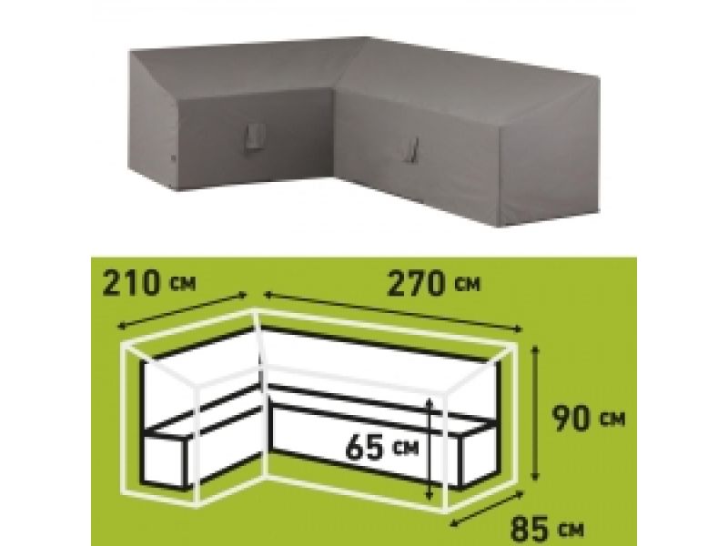 Loungesethoes 270x210x65/90cm links