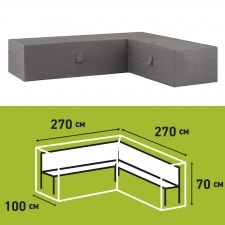 loungesethoes 270x270x100xh70cm