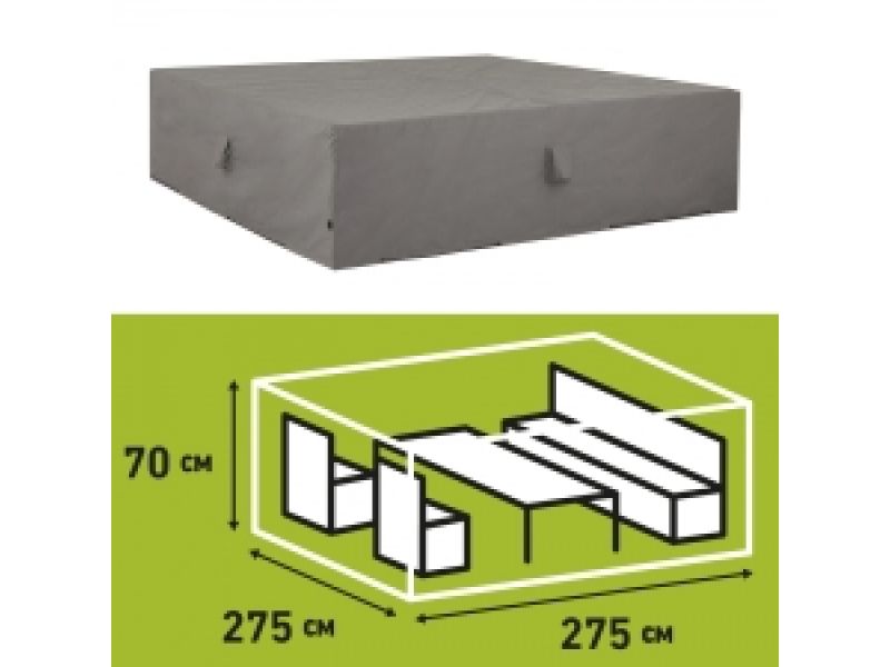 Loungesethoes 275x275xH70cm
