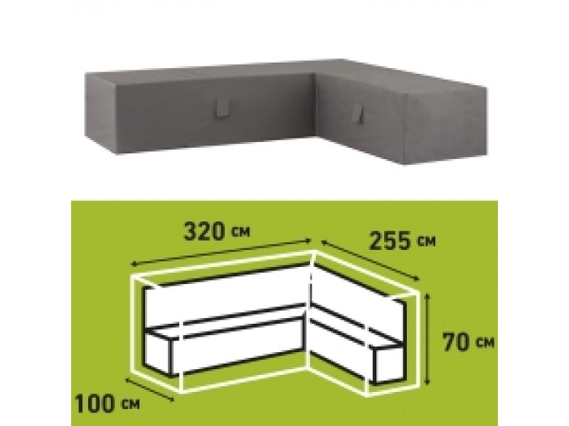Loungesethoes 320x255xH70cm rechts