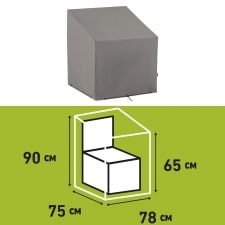 loungesethoes 75x78xh90cm