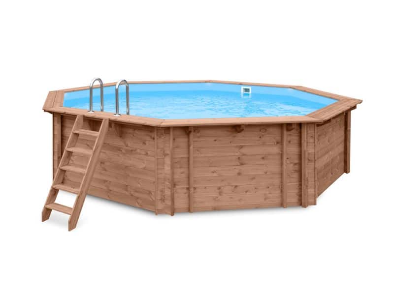 Luxe houten zwembad Kokomo Beach 560x517x129 cm- - Hout- Tuindeco