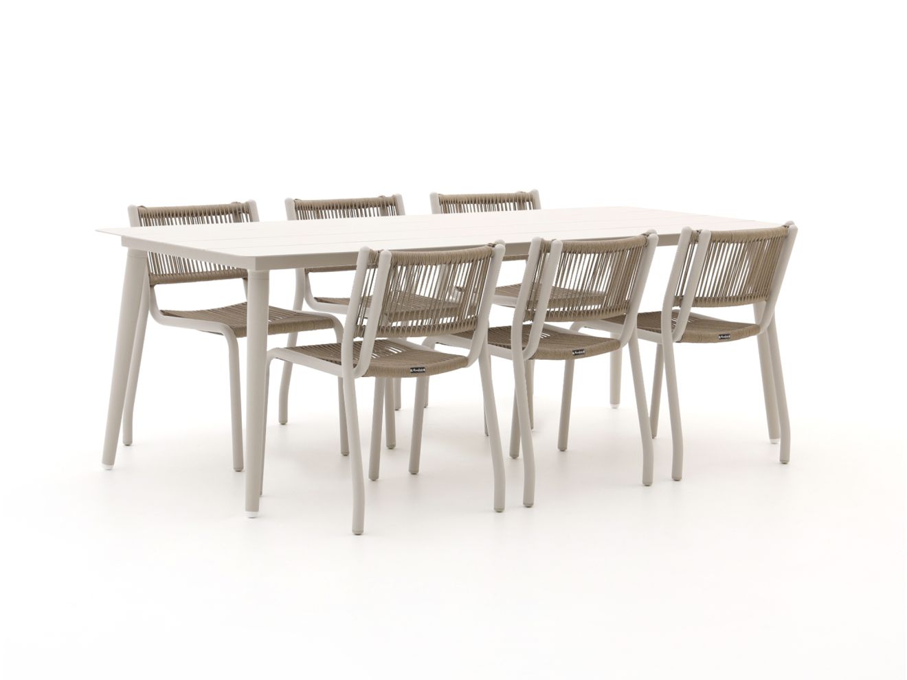 manifesto misurina/sora 220cm dining tuinset 7 delig laagste prijsgarantie!