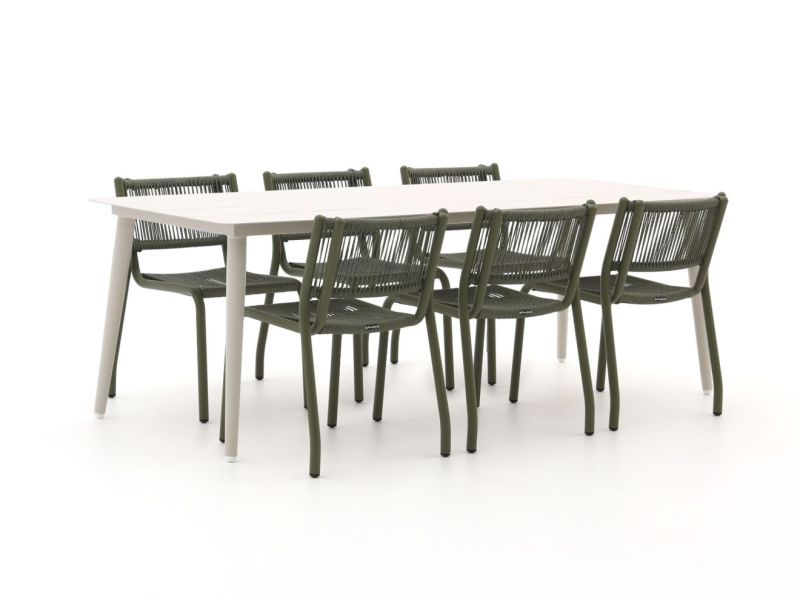 Manifesto Misurina/Sora 220cm dining tuinset 7-delig - Laagste prijsgarantie!