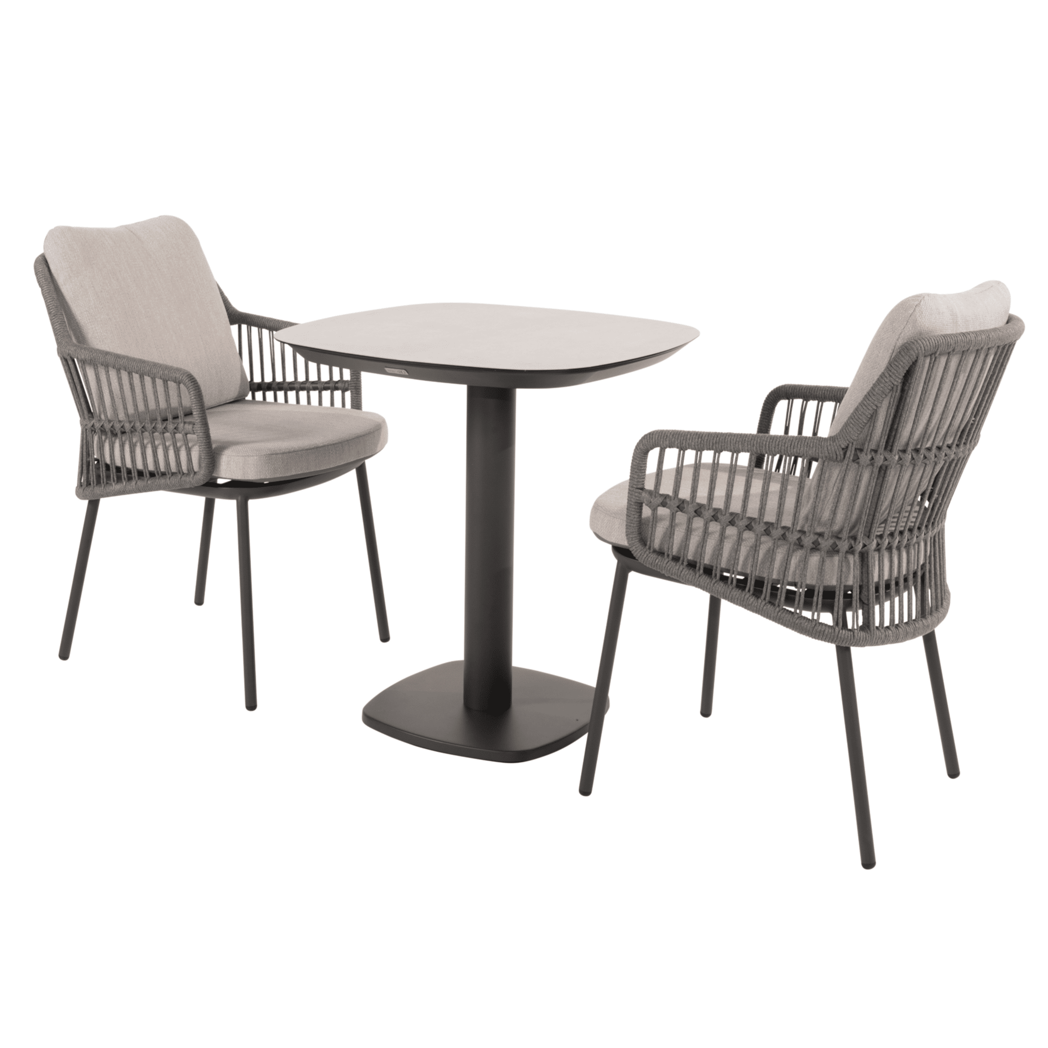 manolo alicante bistro dining tuinset 75x75x75 cm 3 delig antraciet taste 4so