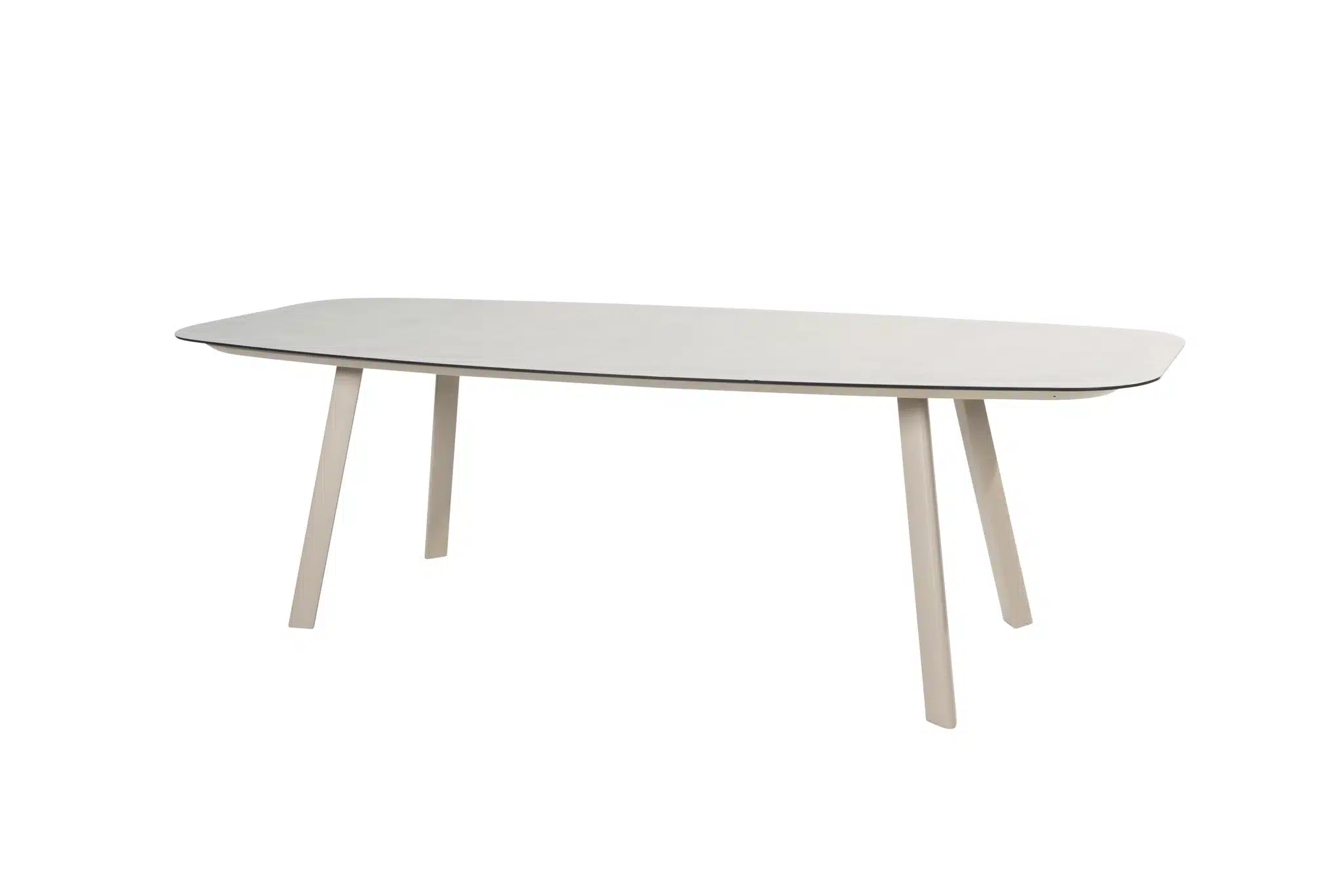manolo eettafel latte met printed keramiek top 180 x 95 cm