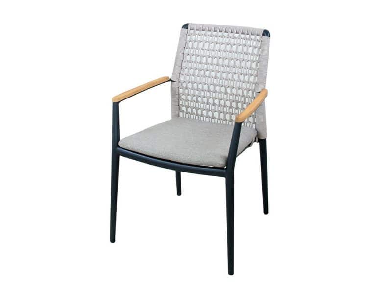 Masonville dining stoel midnight grey sunny creme Oosterik Home - Oosterik home