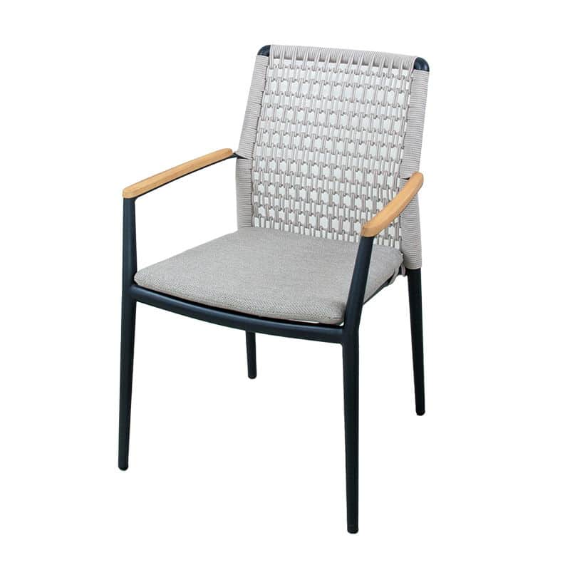 masonville dining stoel midnight grey sunny creme oosterik home oosterik home