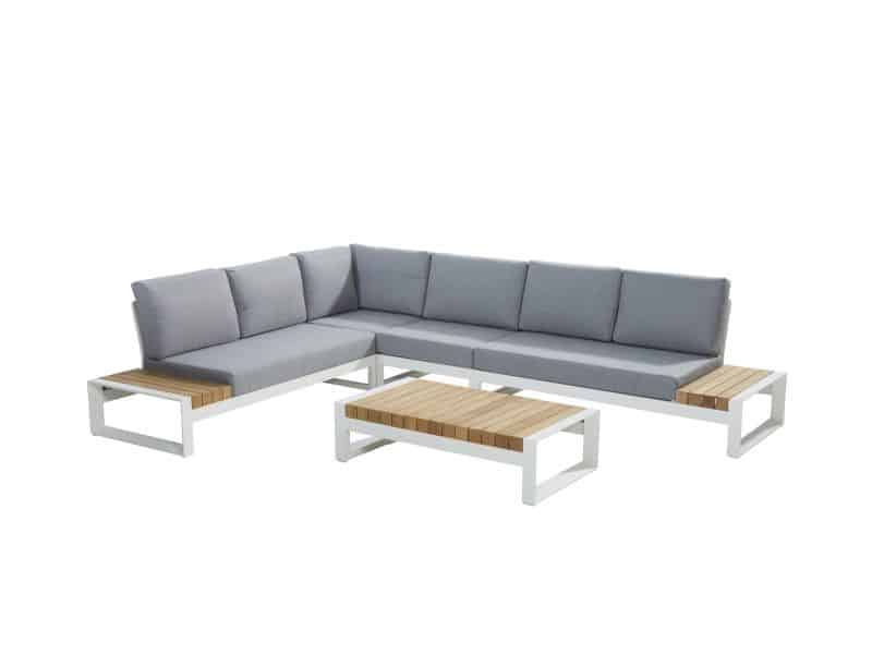 Matisse hoekset white 5 delig compleet