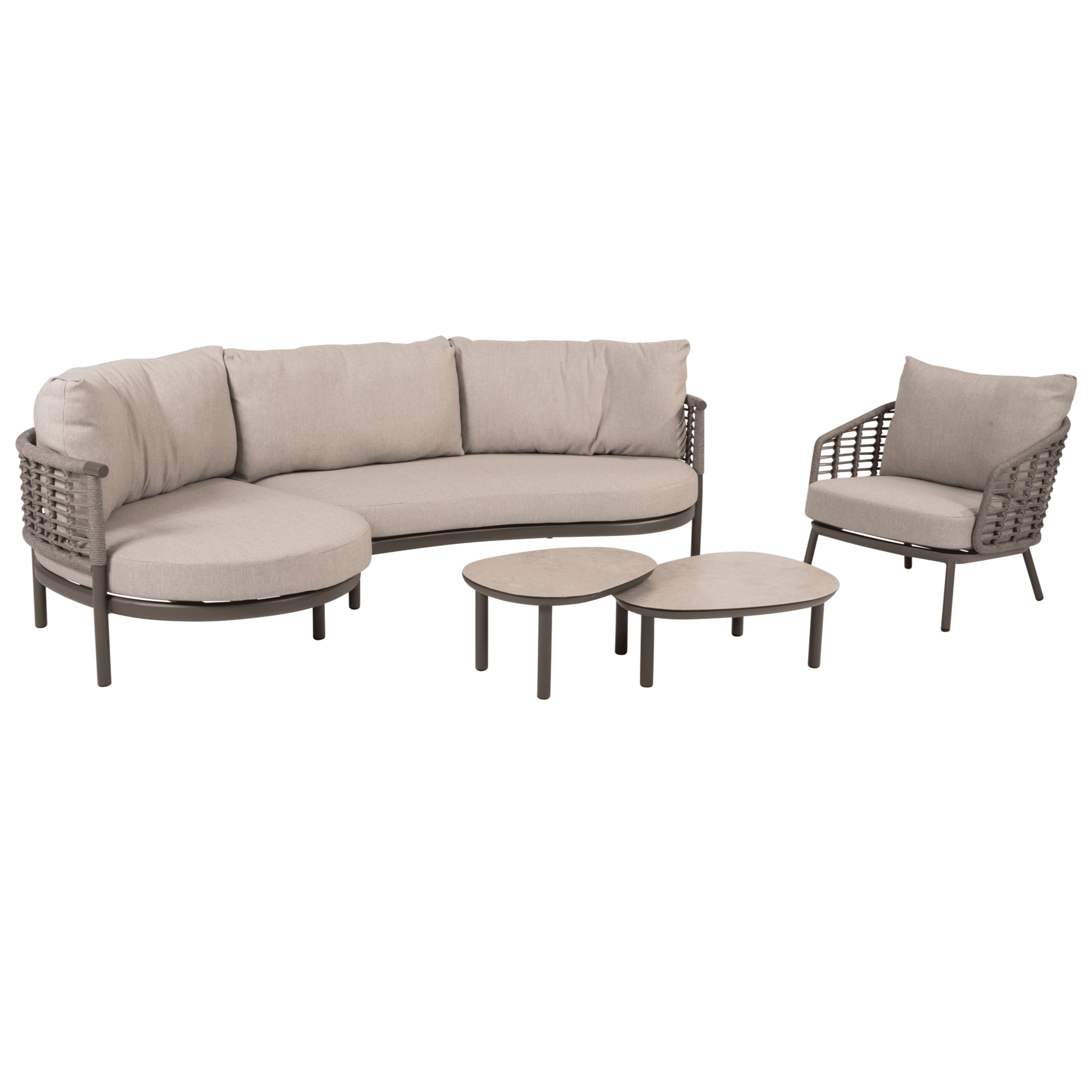 monroe puglia chaise longue loungeset 5 delig terre taste 4so