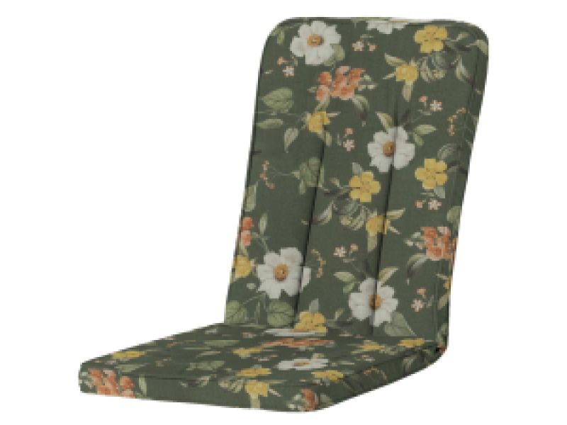 Multi hoog kussen Julliete green (waterafstotend)