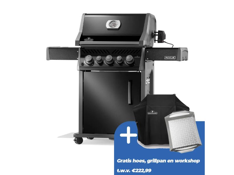 Napoleon Rogue 425 Gas BBQ Zwart Barbecue