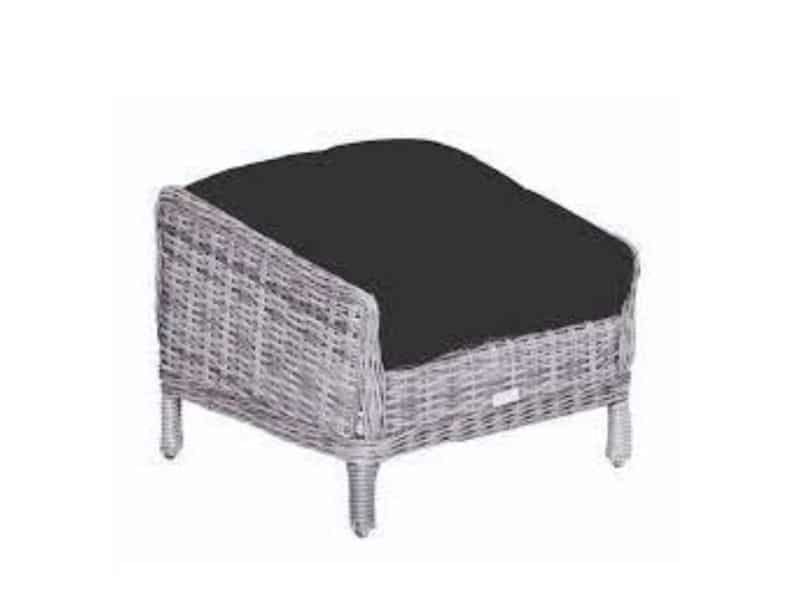 Osborne Voetenbank Bewolkt Grijs/Reflex Zwart Garden Impressions - Garden impressions