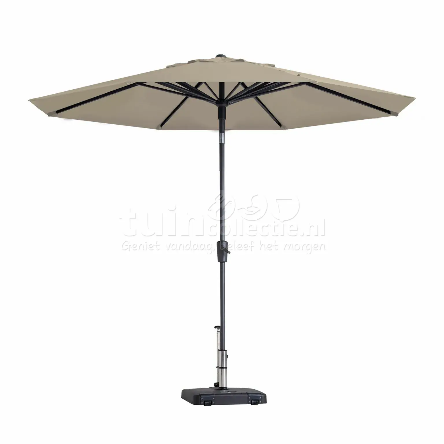 parasol paros ii luxe Ø300cm ecru