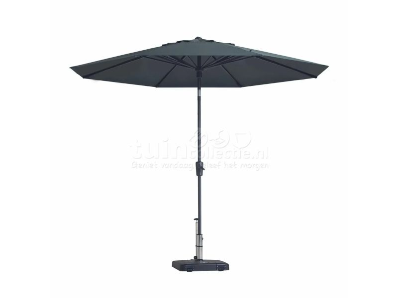 Parasol Paros II Luxe Ć300cm Grijs