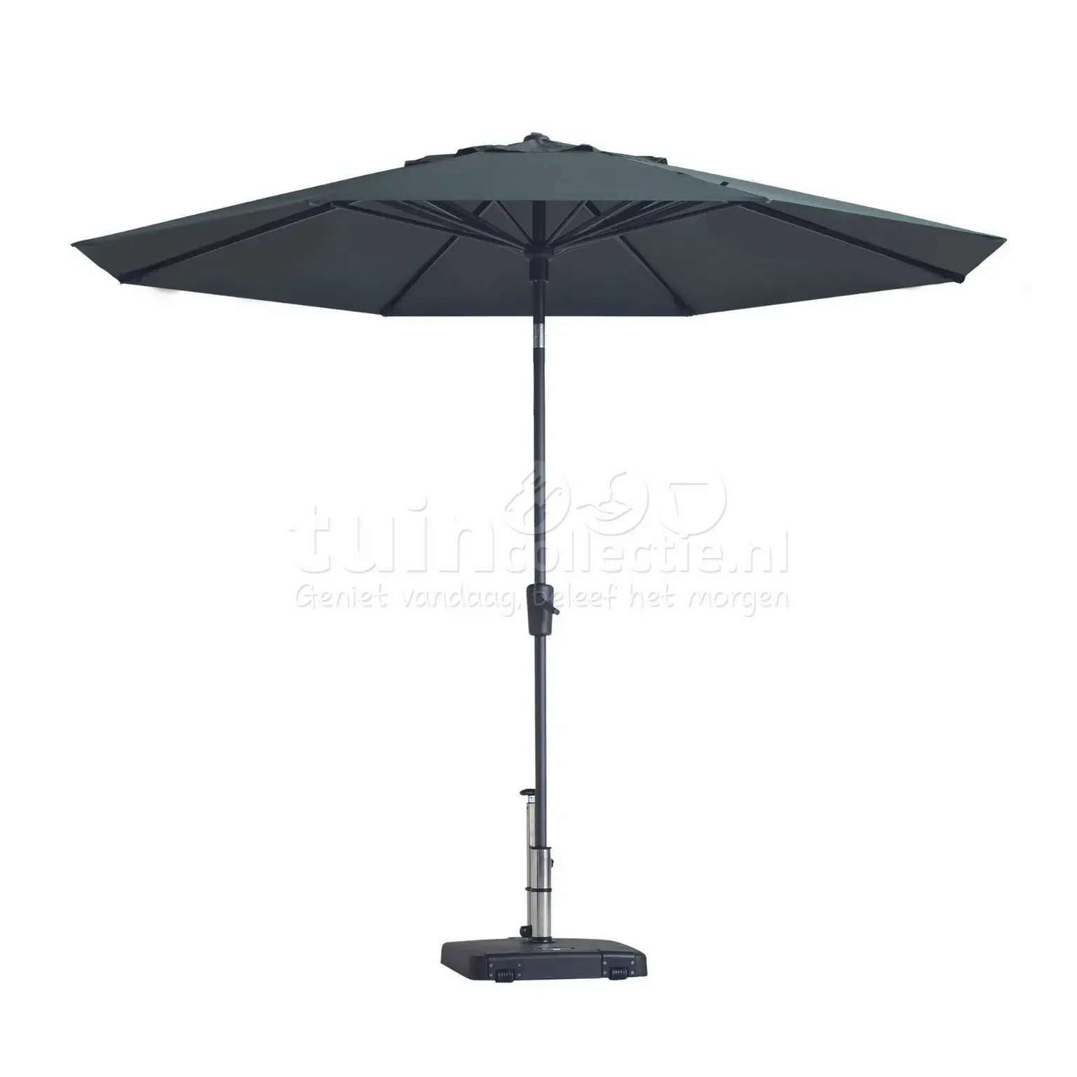parasol paros ii luxe Ø300cm grijs