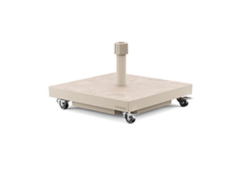 Parasolvoet Ceramica vulbaar tot 40kg sandstone