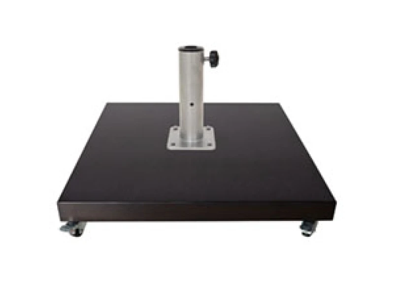 Parasolvoet horeca graniet 90kg Rhino met bevestigingsplaat (tot 70mm)