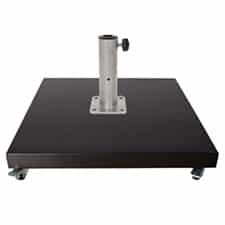 parasolvoet horeca graniet 90kg rhino met bevestigingsplaat (tot 70mm)