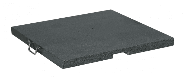 parasolvoet palma 90 kg graniet 2 wielen