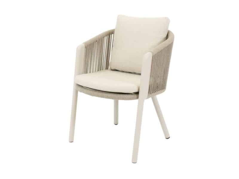 Perpignan dining tuinstoel rope latte