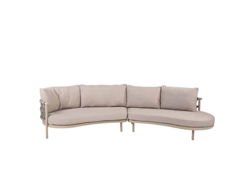 Piacenza 2-zits bank, armleuning rechts + 2-zits bank, links zonder armleuning