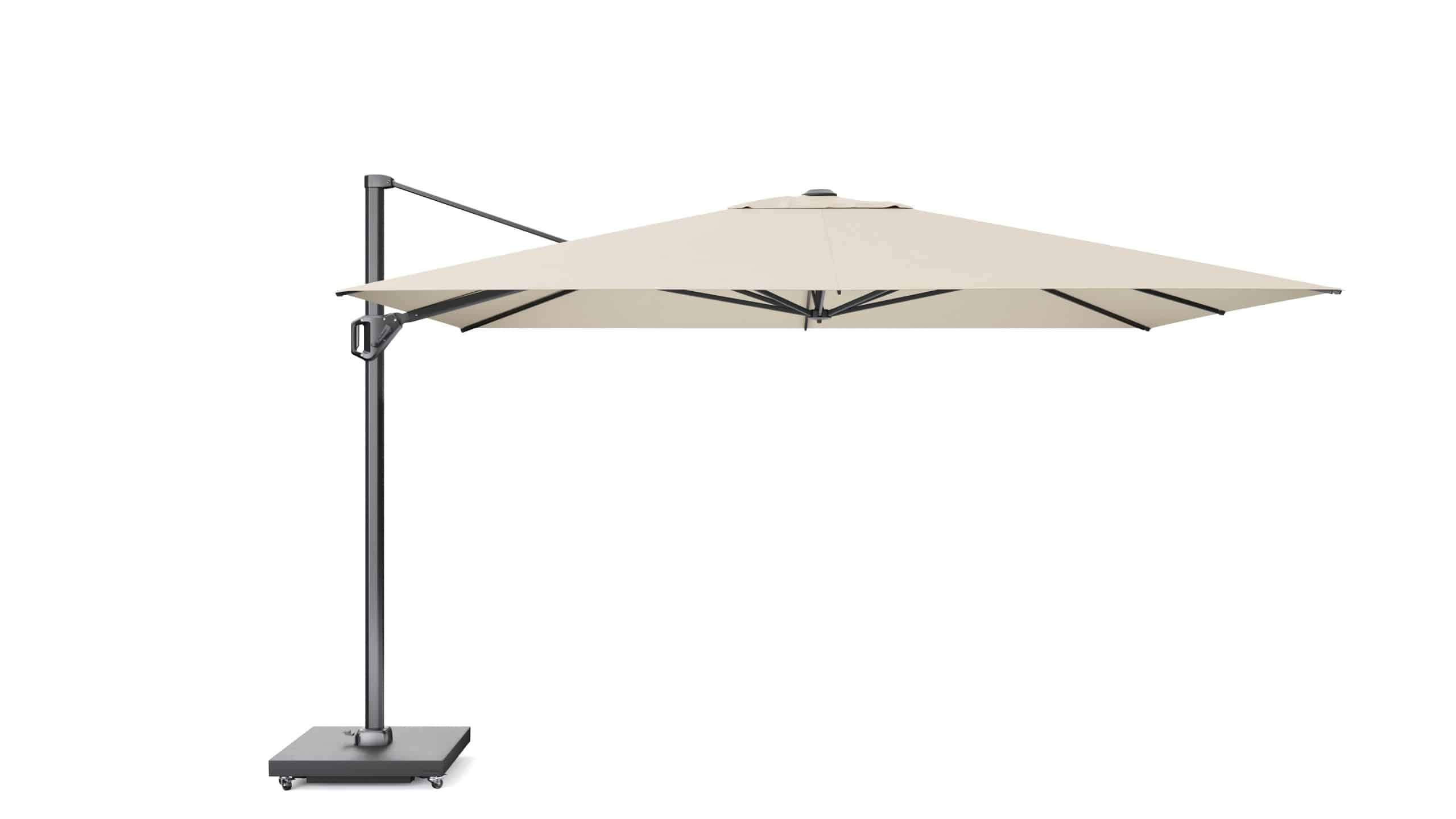 platinum challenger zweefparasol t1 premium 4×3 champagne