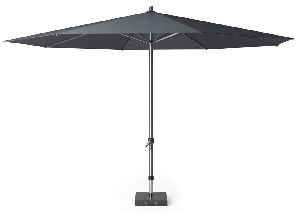 platinum riva parasol 400 cm antraciet