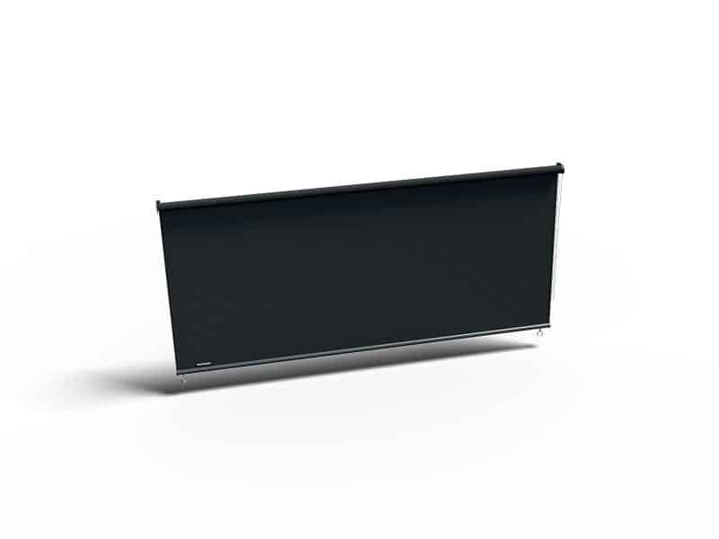 Platinum Rolgordijn voor buiten zwart B296xL240