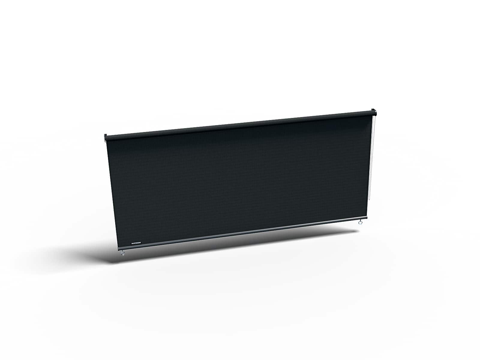 platinum rolgordijn voor buiten zwart b296xl240