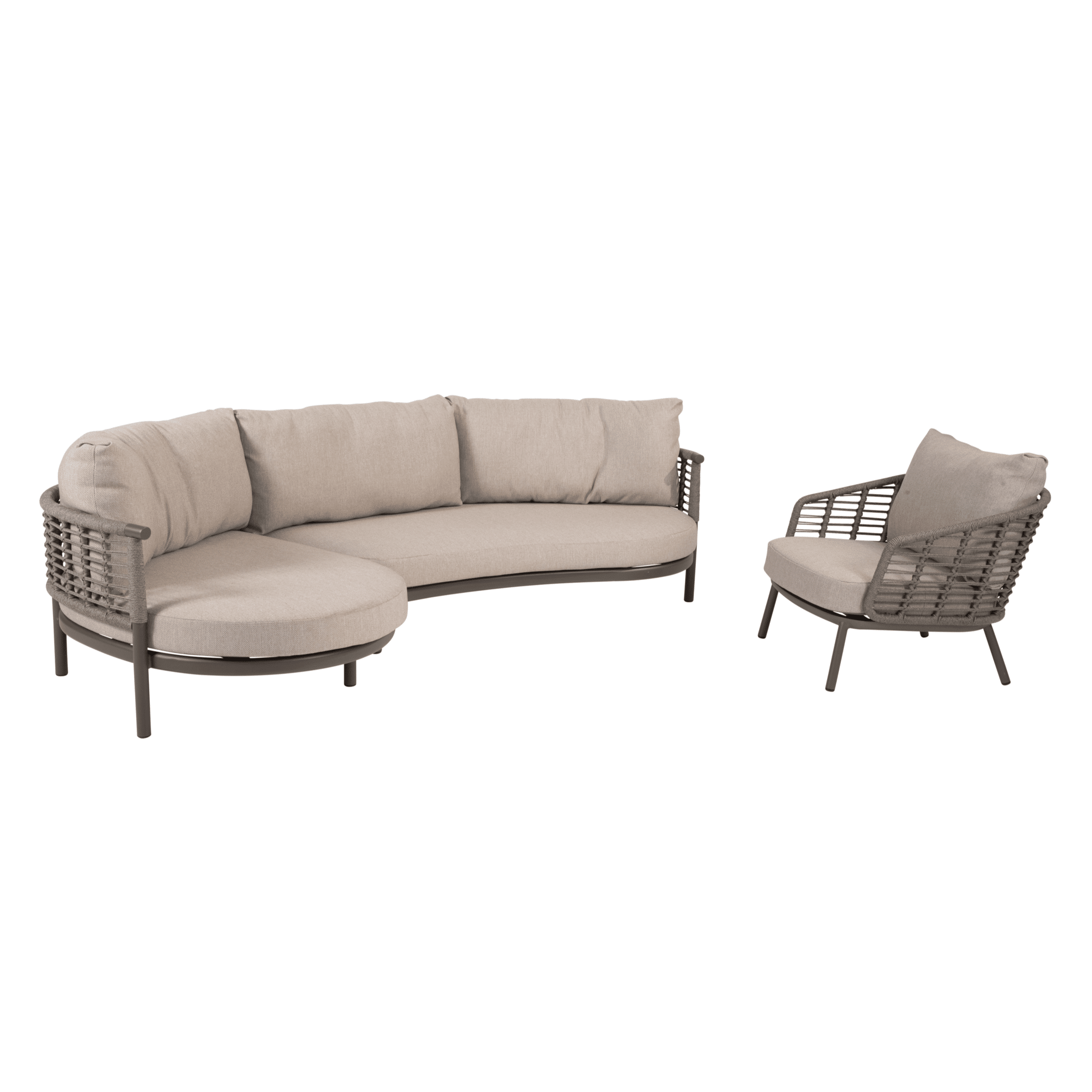 puglia chaise longue loungeset 3 delig terre taste 4so