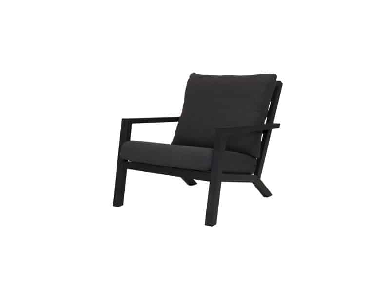 Qopps Atlanta lounge tuinstoel antraciet