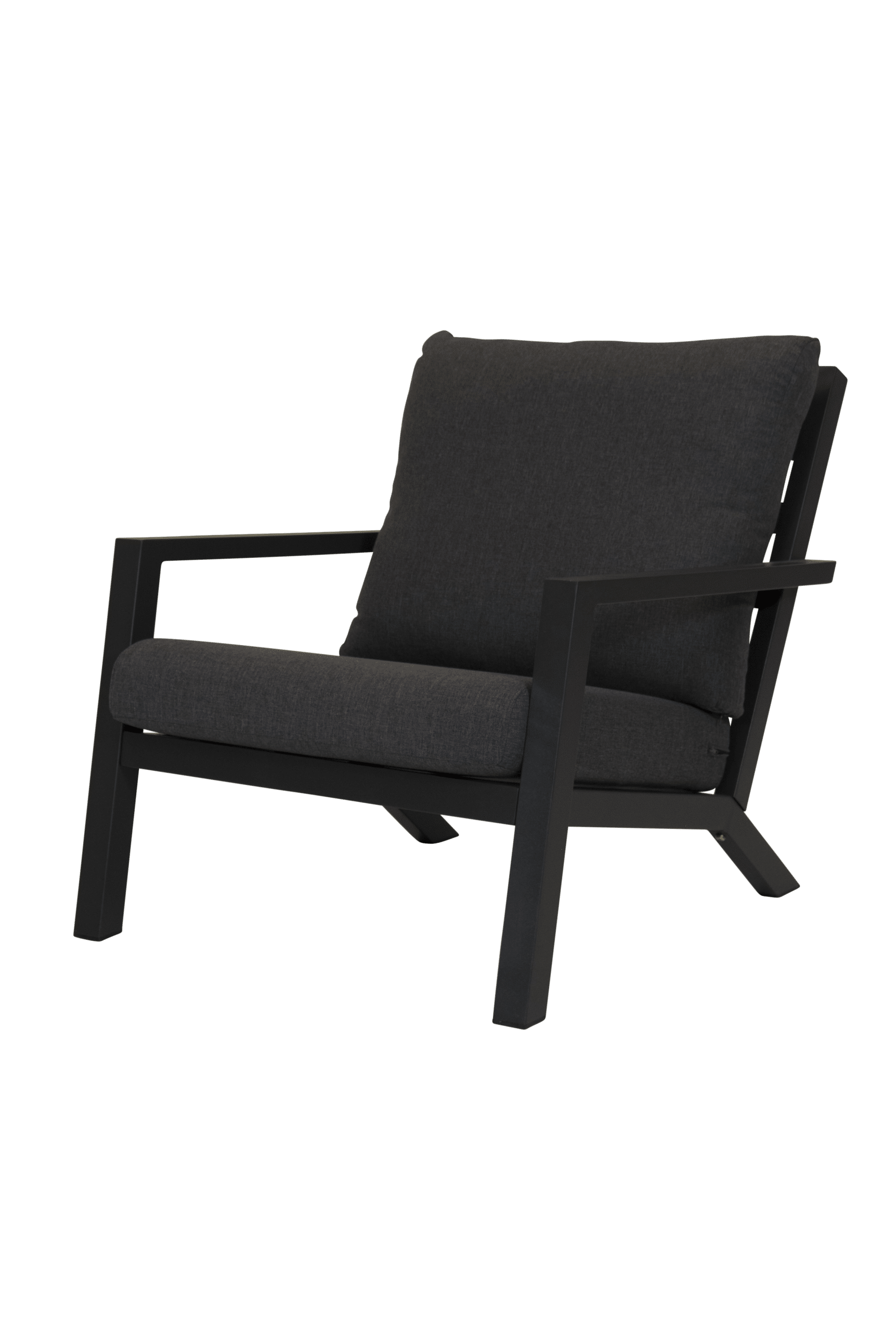 qopps atlanta lounge tuinstoel antraciet