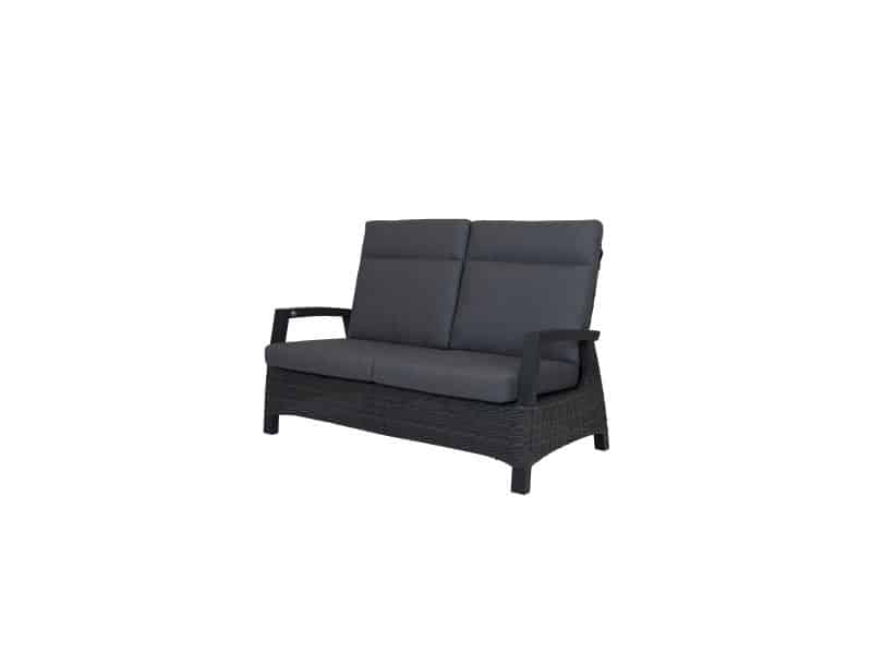 Qopps Darwin loungebank 2-zits verstelbaar royal Grey