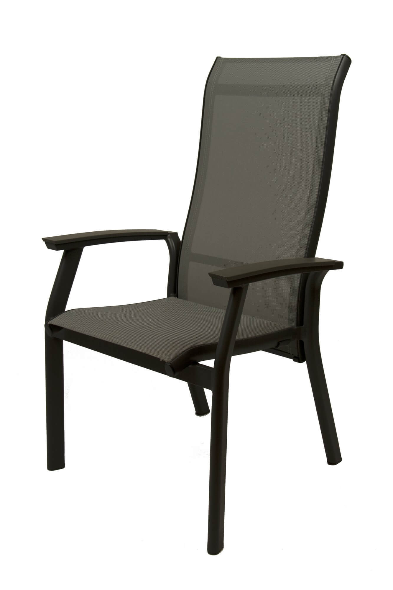 qopps livorno gasveer verstelbaar tuinstoel antraciet