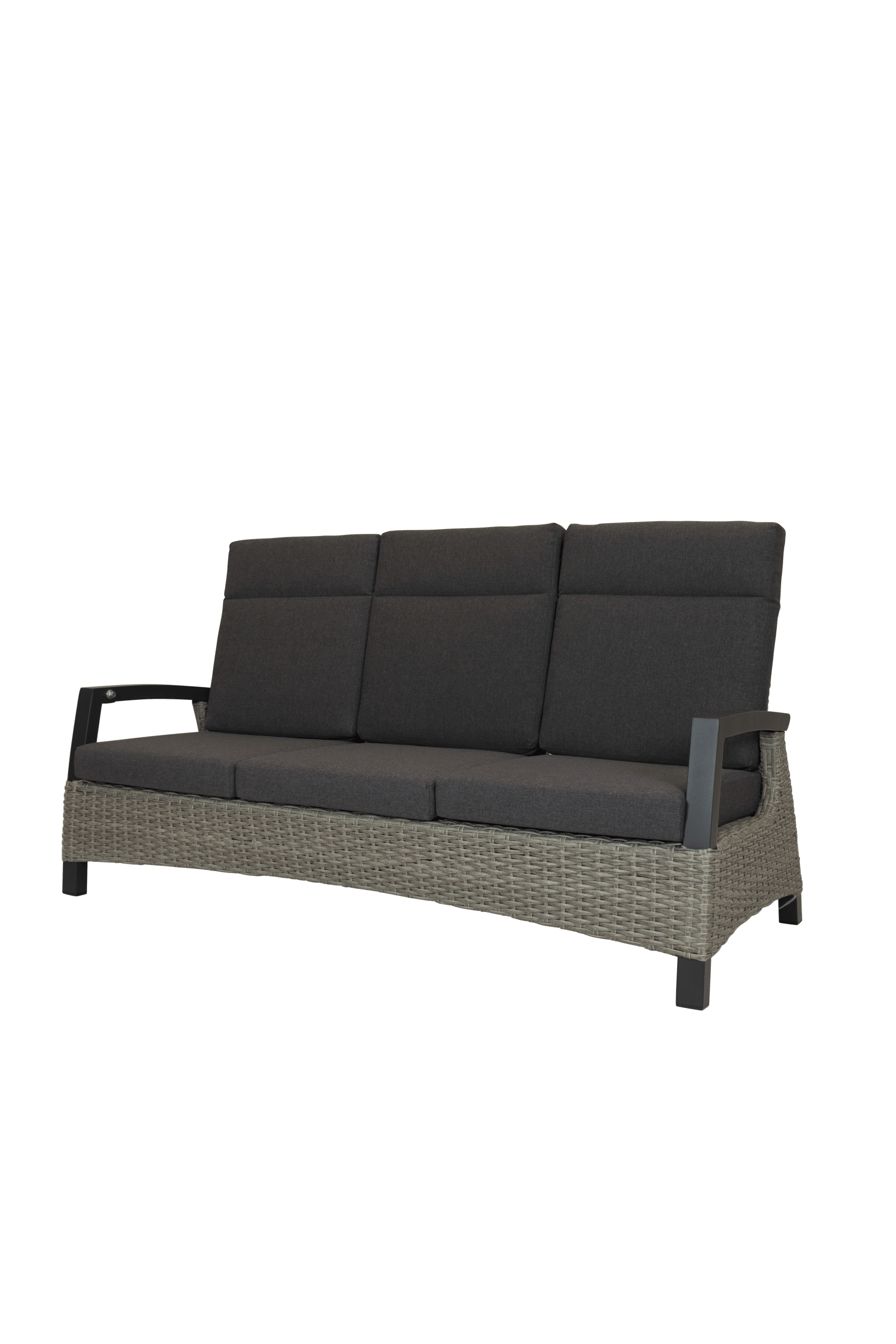 qopps orlon loungebank 3 zits frame mat royal grey / cloudy grey