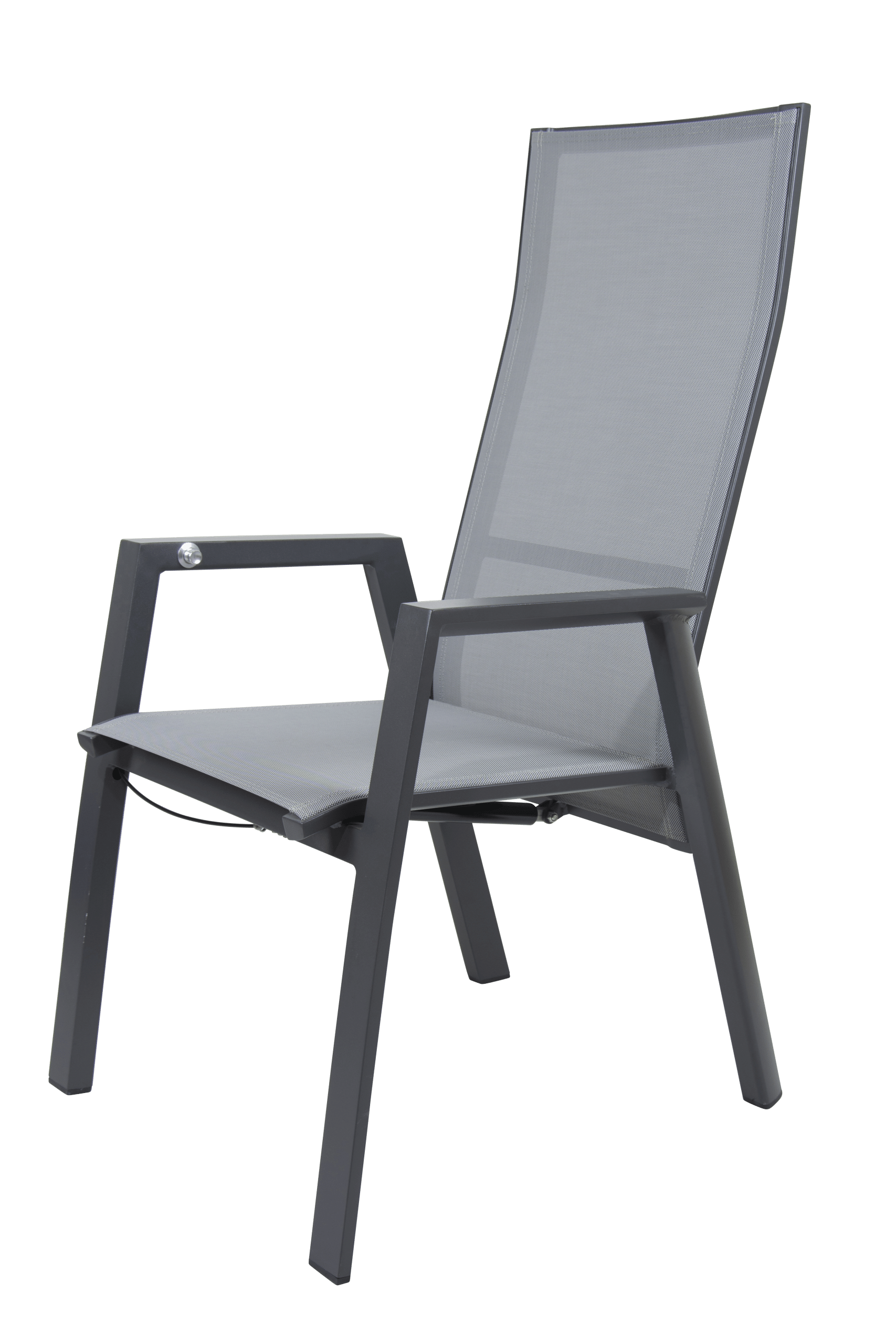 qopps palsa tuinstoel stapelstoel verstelbaar met gasveer