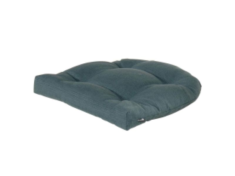 Rotankussen 46x46cm Lima blue