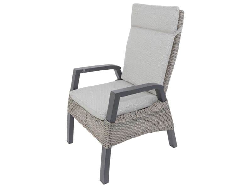 Salina verstelbare dining stoel chocolate taupe Oosterik Home - Oosterik home