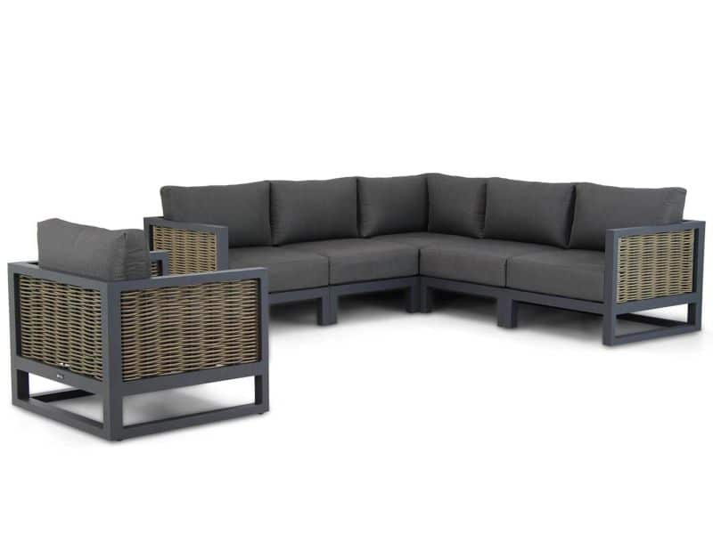 Santika Salviano hoek loungeset 6-delig