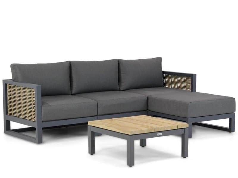 Santika Salviano/Riviera 75 cm chaise longue loungeset 5-delig