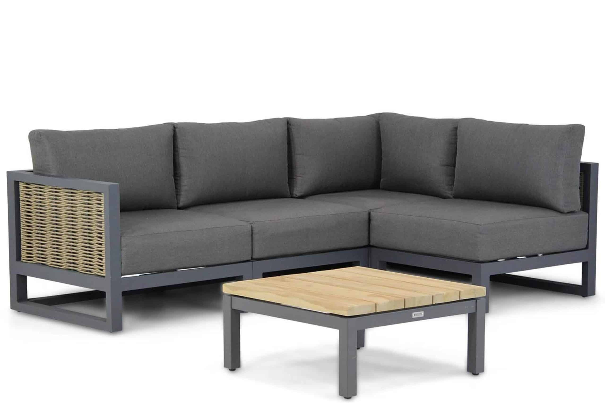 santika salviano/riviera 75 cm hoek loungeset 5 delig