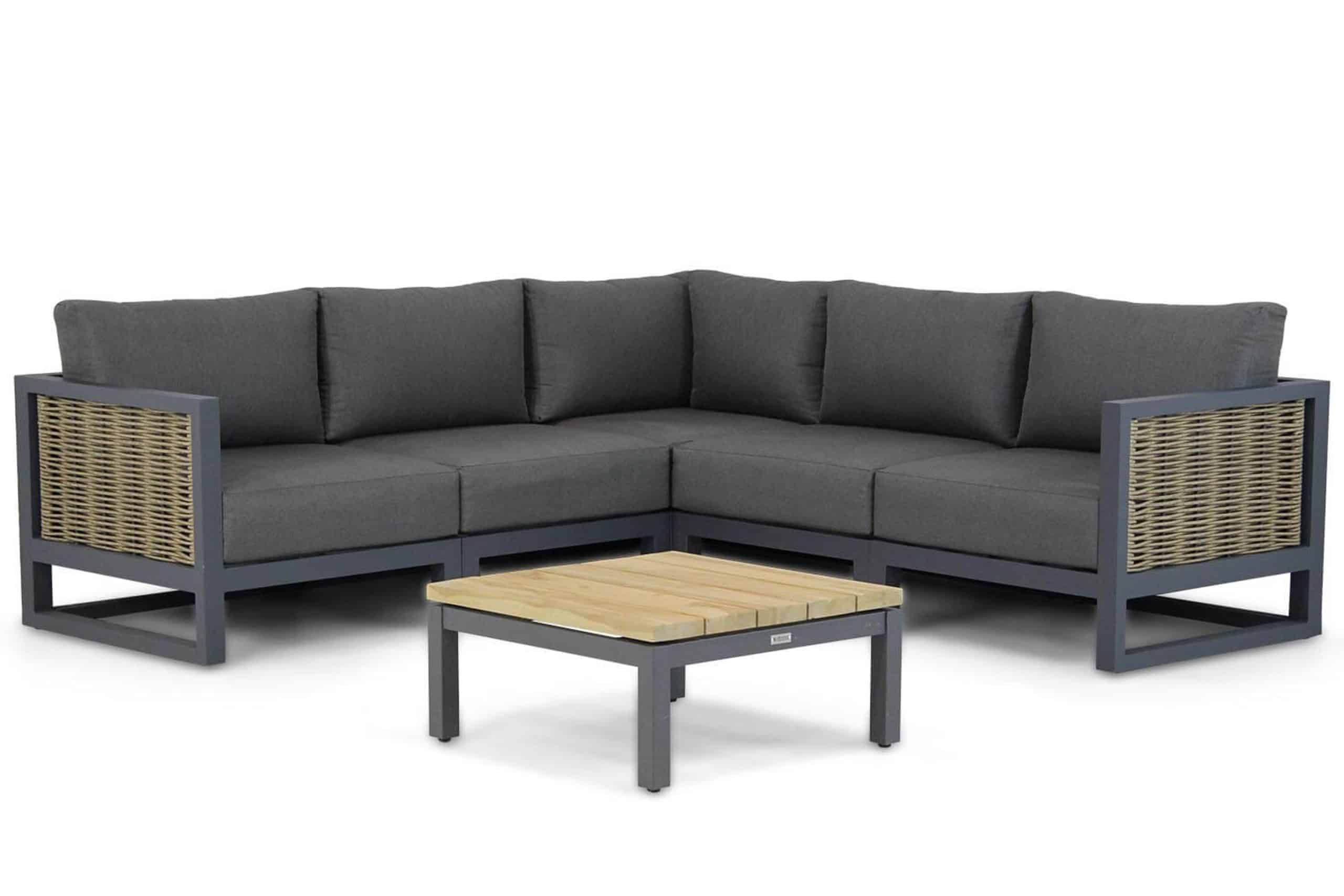 santika salviano/riviera 75 cm hoek loungeset 6 delig