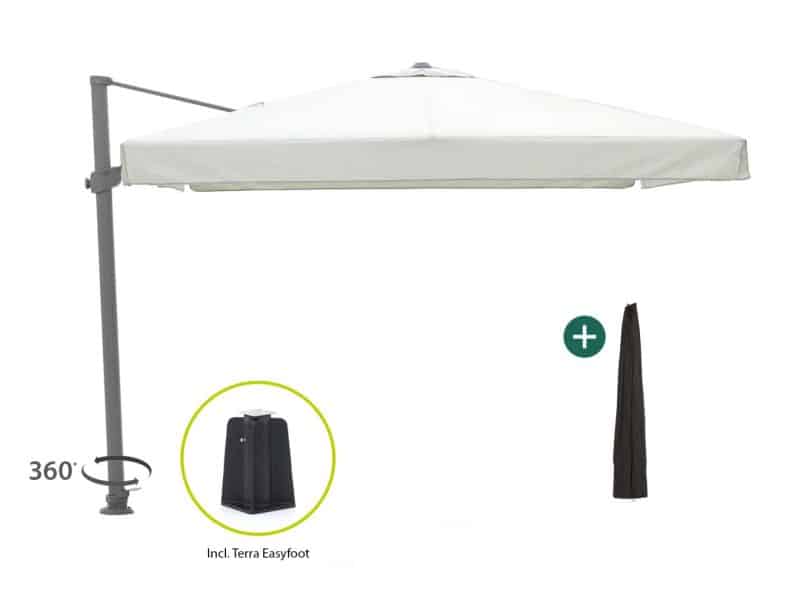 Shadowline Miami zweefparasol 300x300cm - Laagste prijsgarantie!