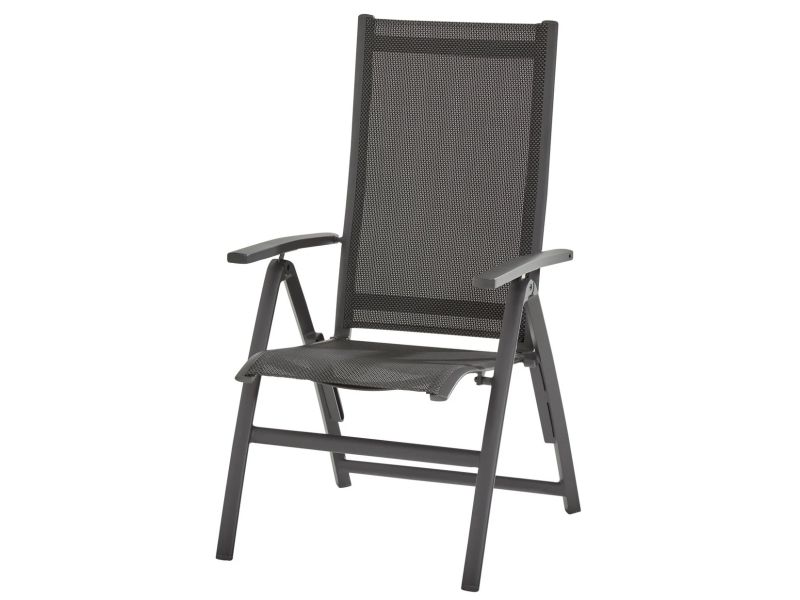 Showroommodel Cadiz dining tuinstoel verstelbaar slate grey Taste4SO ( set van 3)