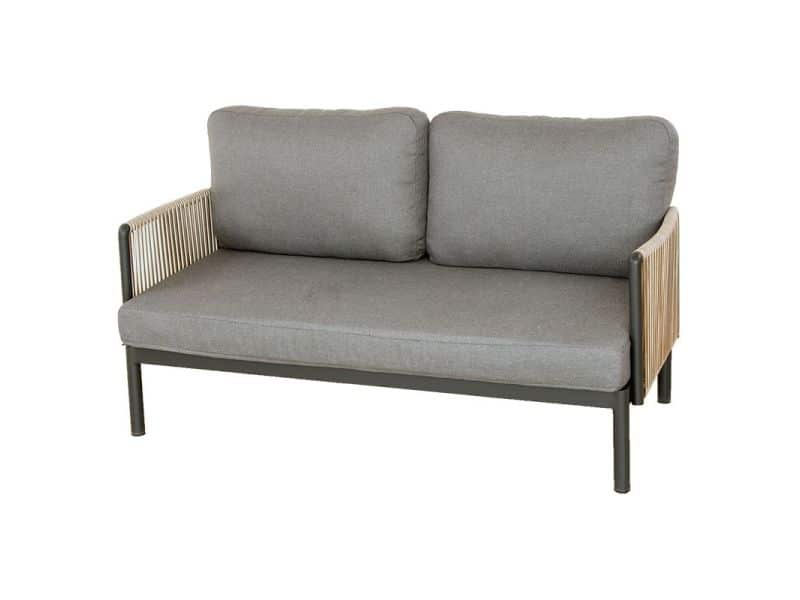 Sidney lounge 2-zitsbank midnight grey B 150 x D 79 x H 73.5 cm Oosterik Home - Oosterik home