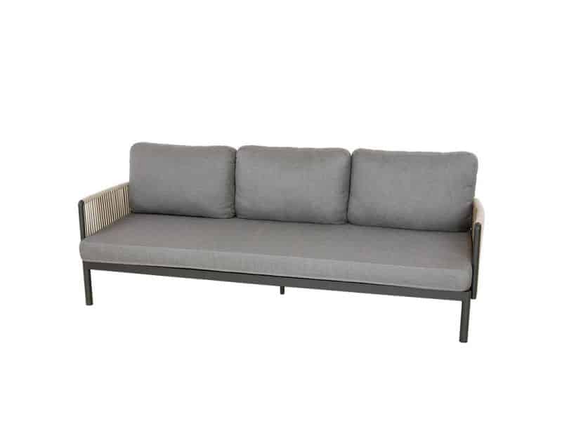 Sidney lounge 3-zitsbank midnight grey B 220 x D 79 x H 73.5 cm Oosterik Home - Oosterik home