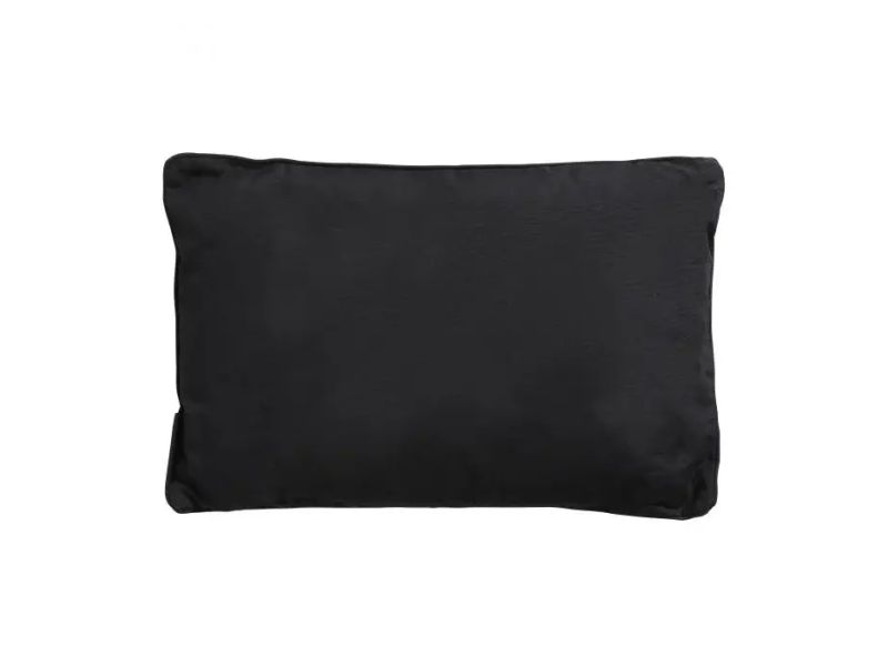 Sierkussen 60x40 piping Panama black