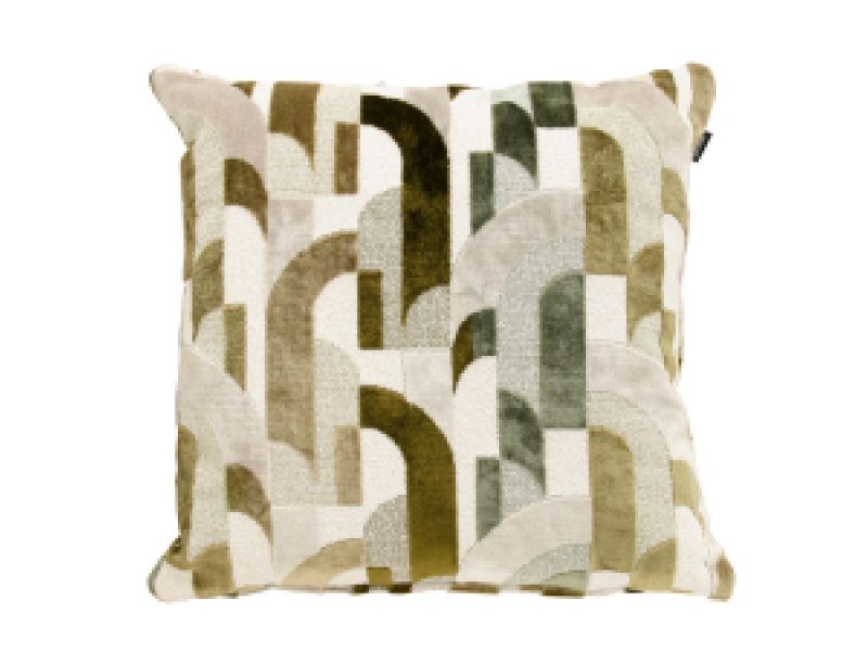 Sierkussen indoor 50x50cm Raya olive