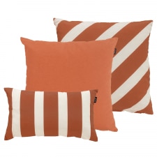 sierkussenset double stripe rust